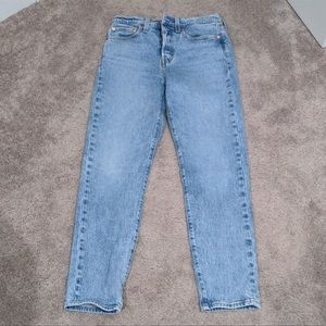 Levi’s wedgie jeans